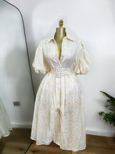 Load image into Gallery viewer, Selena Cream Dress