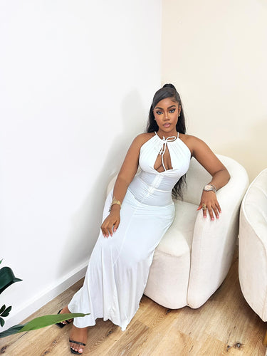 White Maxi dress