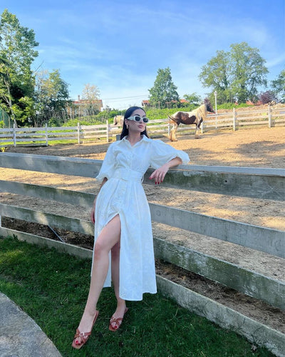 Selena Cream Dress