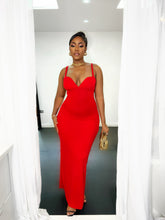 Load image into Gallery viewer, Red Maxi Dress