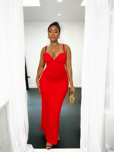 Red Maxi Dress