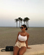Load image into Gallery viewer, White Crop Top