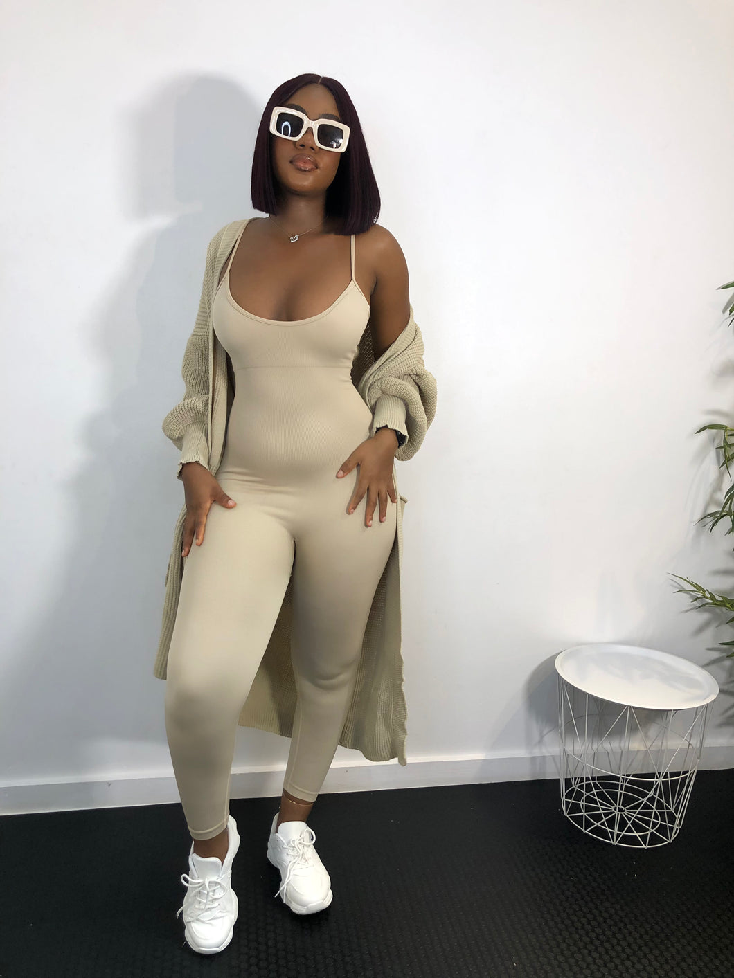 Nude Jumpsuit