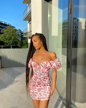Load image into Gallery viewer, Kimmy Pink Print Dress
