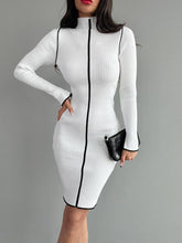 Load image into Gallery viewer, White Bodycon Dress