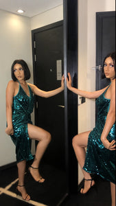 Green Midi Dress
